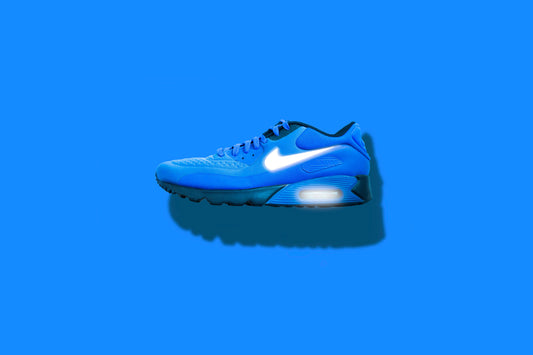 Bright Blue Maximum AeroSpeed L.E.D. Sneakers