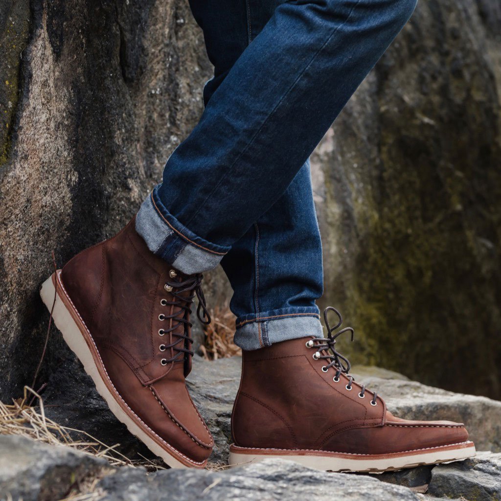 Brown Moctoe Boot