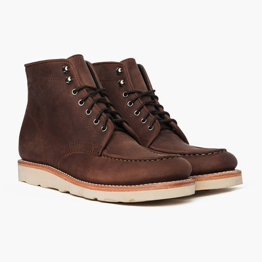 Brown Moctoe Boot
