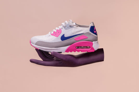 Pink & Purple 80's Inspired Maximum Aerospeed Sneakers