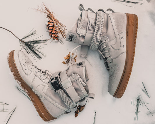 Light Grey Winterized SneakerBoot® High-Tops